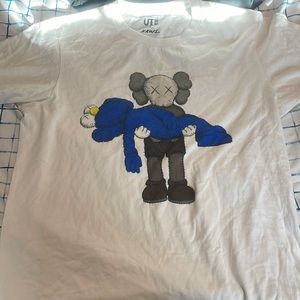WHITE KAWS SHIRT